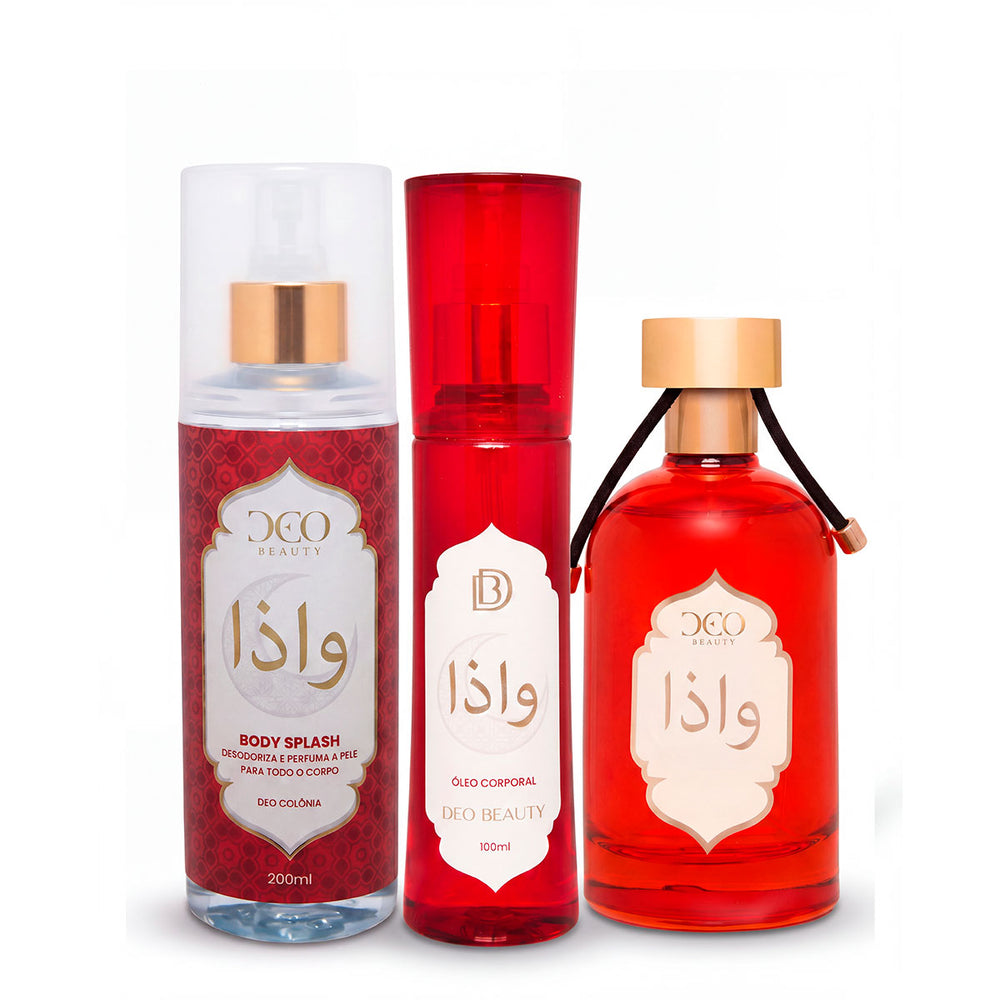 Kit completo E Se... - (Perfume  + Óleo Corporal + Body Splash)