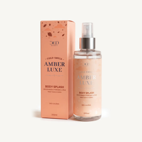 Amber Luxe Body Splash 200 ml DeoBeauty com a caixa