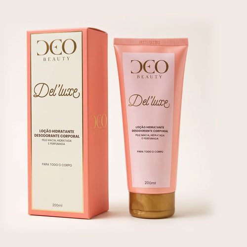 deo-padronizada | DEL'LUXE (loção hidratante) 200ml com caixa