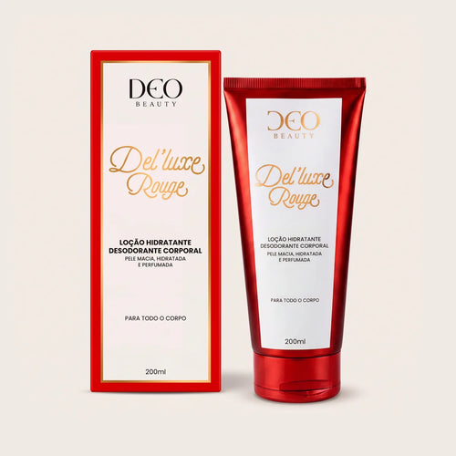 deo-padronizada | Del'luxe rouge (loção hidratante) 200ml com caixa