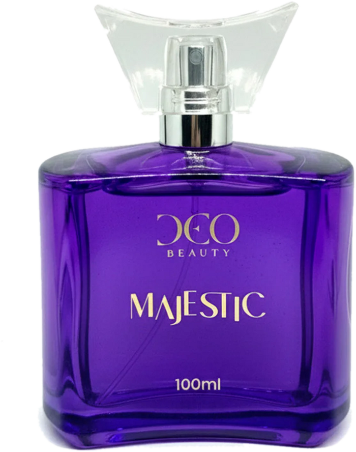 Frasco do perfume Majestic DeoBeauty