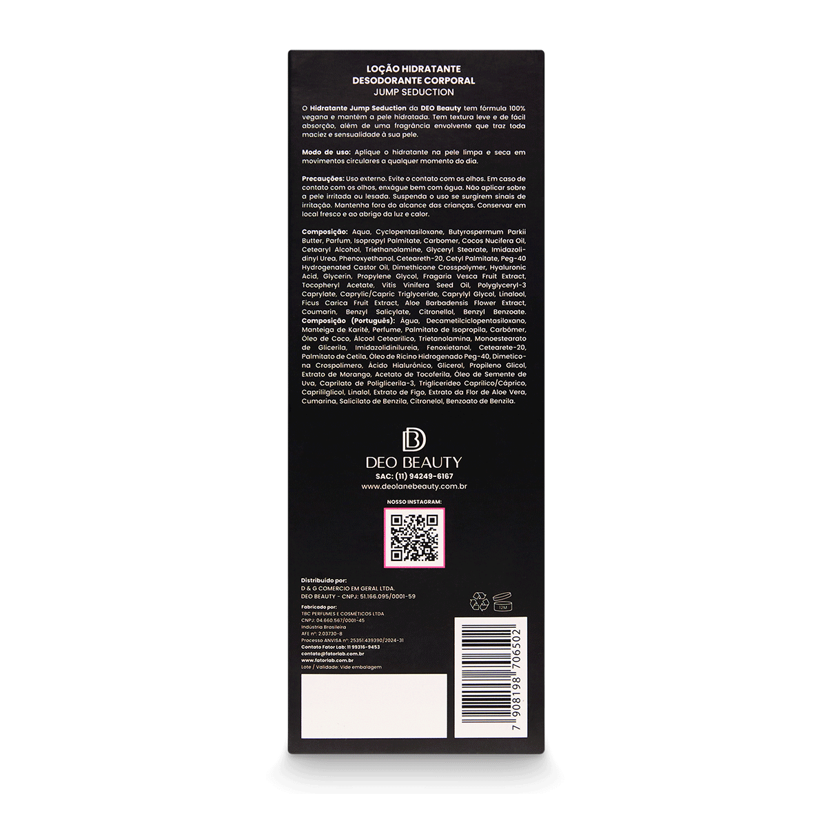 JUMP (loção hidratante) 200ml