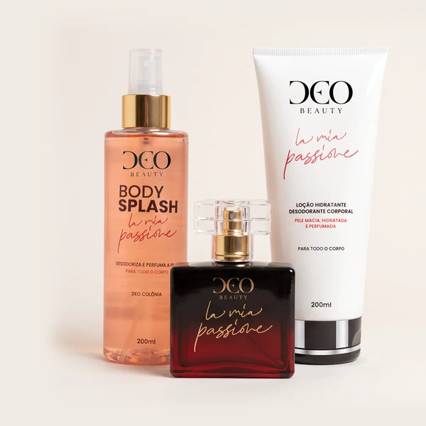 deo-padronizada | Kit Completo La Mia Passione - (Perfume 100 ml + Hidratante 200 ml + Body Splash 200 ml)